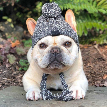 Windproof Knitting Hat For Pets